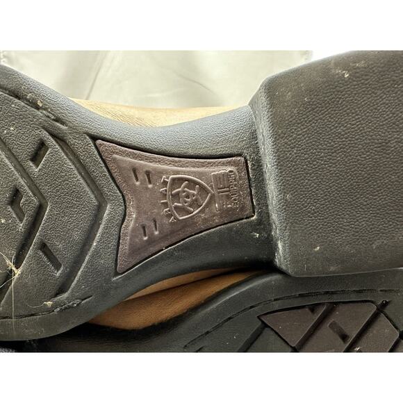 Ariat Boots Womens 7.5B Heritage Roper Western Pull On Leather Round Toe Cowboy - Picture 8 of 9